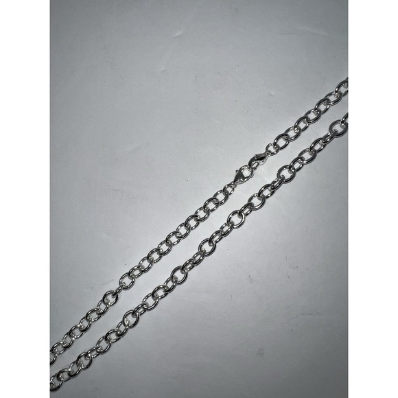 NEW**Authentic‎ Origami Owl 30" Silver Over-the-Heart Chain With Locket - Picture 2 of 5